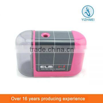 wholesale pencil sharpeners novelty electric pencil sharpeners pink electric pencil sharpener ELM V3