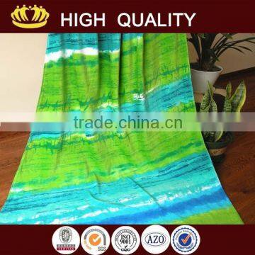 China supplier screen printed beach towels