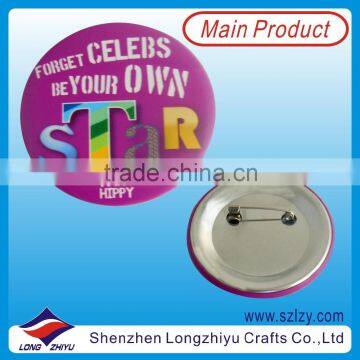 China factory have blank button badge wholesale