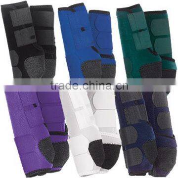 Neoprene Horse Leg Wrap for Protection Care Horse Leg Boots Barrel Quality Choice photo-2