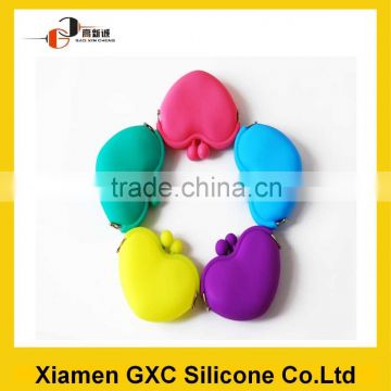 cheap promotional personalized silicone rubber bag for girl