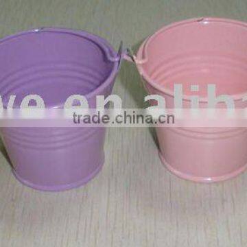 garden color mini metal bucket