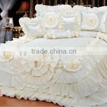 White/Red New And High Quality Comforter Sets