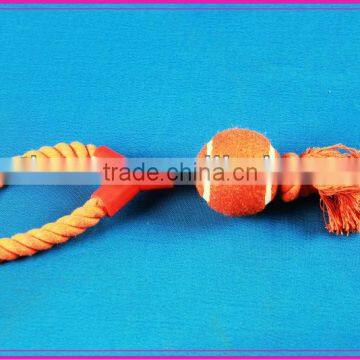 ball tug rope toy