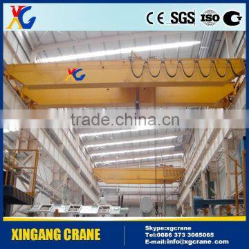 Light Duty 5ton 10 ton LH Type Electric Hoist Suspension Type Double Girder Overhead Crane