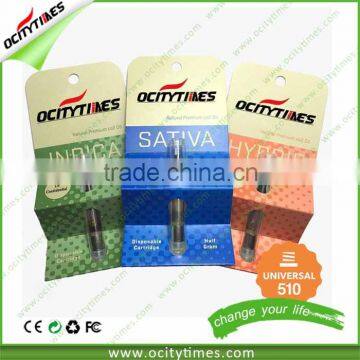 Ocitytimes Best selling 9.6mm 510 thread ce3 atomizer Unique Design cbd oil co2 cartridge