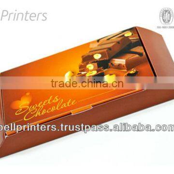 Luxury Chocolate commercial food packaging for retail sales