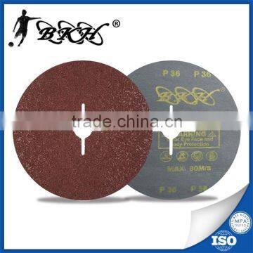 4" Aluminum Oxide Sanding Disc For Sheet Metals