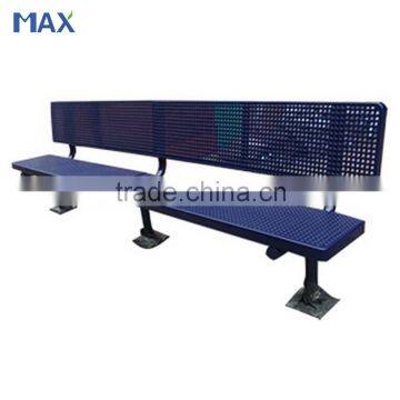 purple wrought iron outdoor wire mesh benches