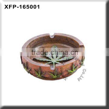 unique weed leaf resin cigarette ashtrays for sale