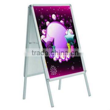 outdoor metal poster stand for advertising