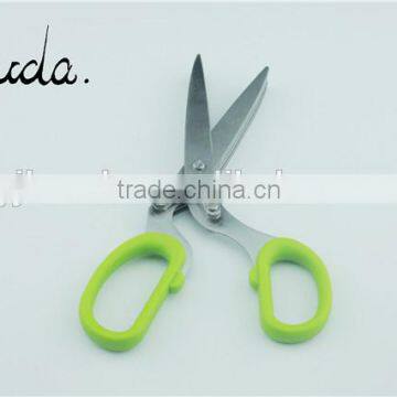 Multifunction 5 blade stainless steel herb scissor/ kitchen scissors BD-S1622