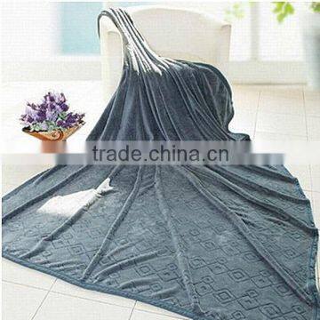 100% polyester mircrofiber soft coral fleece blanket