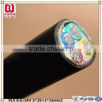 0.6/1kv PVC Sheath Aluminum Core PVC Insulation Cable End,power Cable