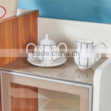 Modern Wooden Glossy White Dining Cabinet/buffet photo-6