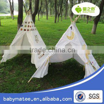 100% cotton canvas personalized tents for kids teepee