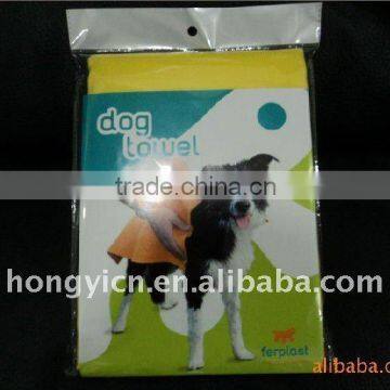 Pet drying towels (dog, cat, etc)