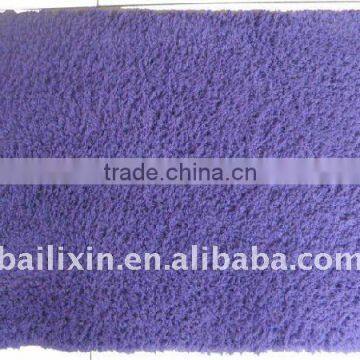 100% cotton plain dyed dobby bath mat