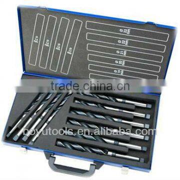 9pcs taper shank drill set