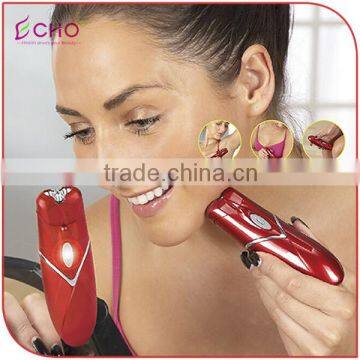 Electric Hair Removal Body Epilator Tweezer Manicure Set