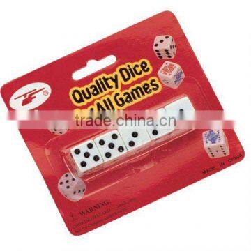 Plastic Dice Set TFB-16MBL