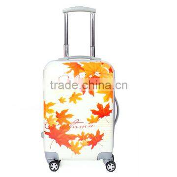 Maple Leaves Suitcase to Print For Girls