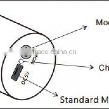 Indoor and Outdoor 5w USB Rechargable LED Flashlight photo-5