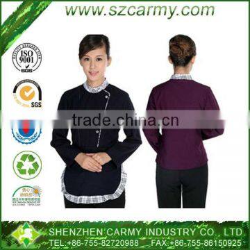 Women's Autumn & Winter Use Hotel Worker's Clothing Housekeeping Staff's Uniform