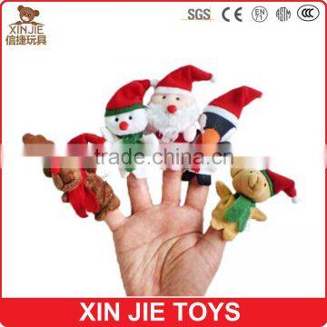 hot sale christmas finger puppet good quality finger puppet factory