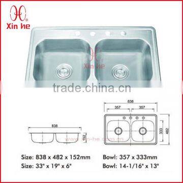 universal stainless steel sinks