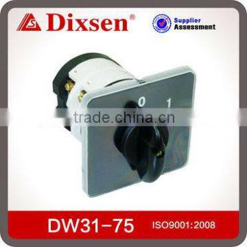 Dixsen selector switch DW31-75/20a rotary selector switch/ammeter selector switch