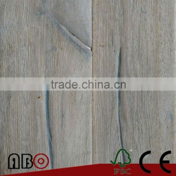 Ammonia Smoked White Oak Wood Floor Distressed Flooring