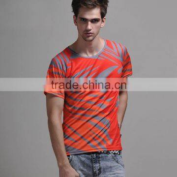 cheap colorful dye sublimation shirts and polyester fabric dye sublimation or sublimation printing t shirt made in China