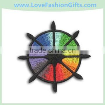 Embroidered Dartboard Applique Patch