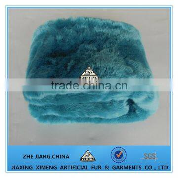 Fashion Purple Warm Knitted Raschel Blanket for Sofa photo-2