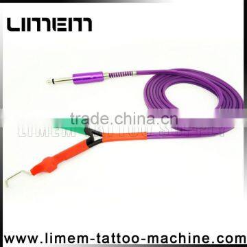 Best Quality Silicone Tattoo Power Supply Clip Cord tattoo footswitch clip cord