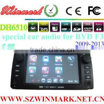 DH6510 Touch Screen Car DVD Player Build in GPS Navigation/Bluetooth/IPod/Radio for BYD F3