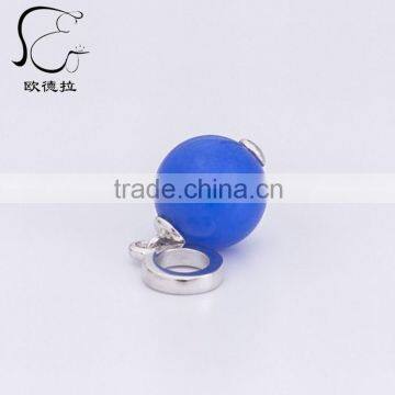 Fashion Zircon Stones Charm -Colored Blue Glow Stones photo-3