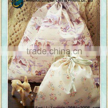 small drawstring bags/cloth drawstring bags/cotton drawstring bag