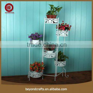 Multilevel beautiful design flower pot stands designs