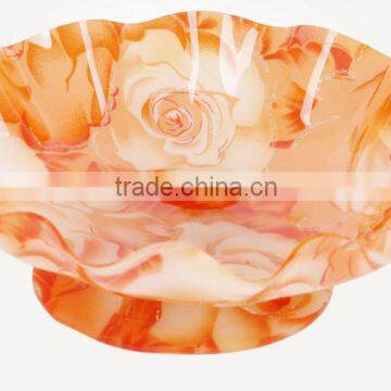 popular design and shape for food plate , decorative acrylic plates