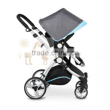 Baby Aluminum Stroller 3 in 1 Europe Standard EN1888 Push Chair photo-4