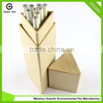 Hot Sell HB Round Paper Pencil Without Eraser photo-4