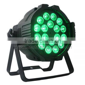 Cheap price 18X15w par led 5 in 1rgbwa for wedding decoration