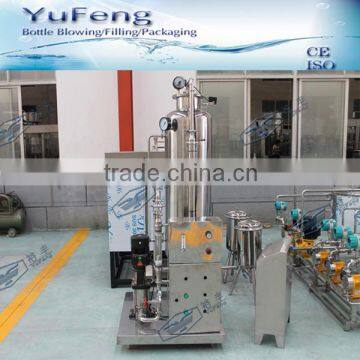 Flow meter installed 1000LPH carbonated beverage making machine / mixing machine