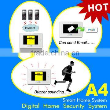 Lanbon VOIP home security system, wireless RF 315Mhz, VOIP