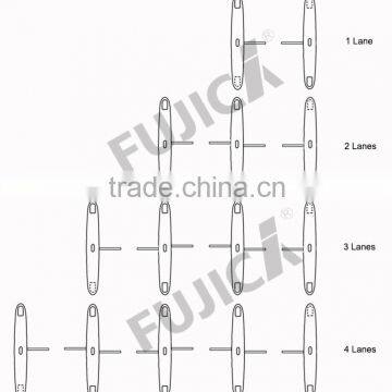 Hot Sale Supermarket Intelligentized Swing Barrier With DC Brushless Motor photo-4