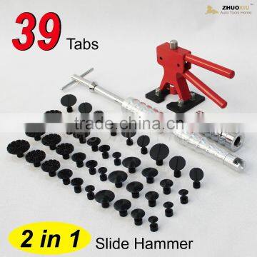 Heavy Duty Paintless Hail Repair PDR Dent Slide Hammer Puller Ding Removal Tools Kit PDR-236