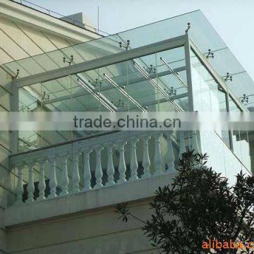 12mm Cutting Size Clear Tempered Glass