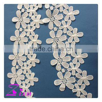 wholesale fashion african french lace fabric/water soluble lace fabric/ chemical lace                        
                                                                                Supplier's Choice